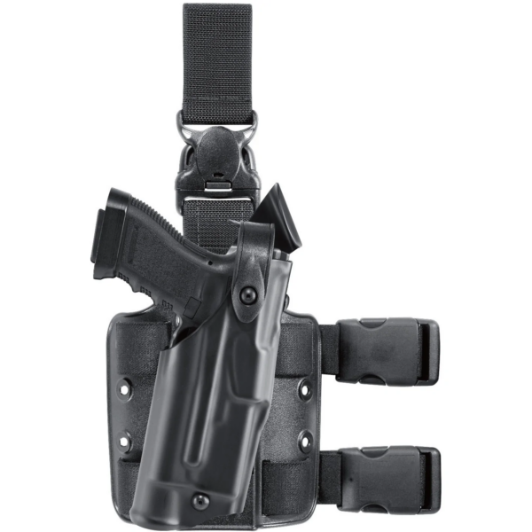 Model 6305 ALS/SLS Tactical Holster w/ Quick-Release Leg Strap for Glock 20 Gens 1-4