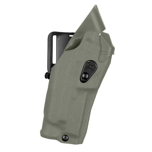 Model 6390RDS ALS Mid-Ride Level I Retention Duty Holster for Glock 19 MOS w/ Light