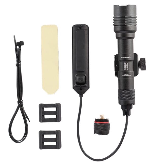 Black, Weapon-Mounted Flashlight