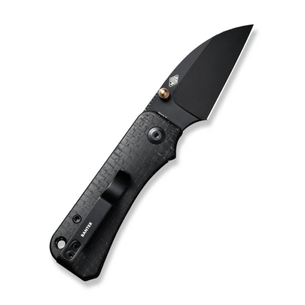 CIVIVI Baby Banter Wharncliffe Thumb Stud Knife Micarta Handle (2.32"" Nitro-V Blade) C19068SC-1