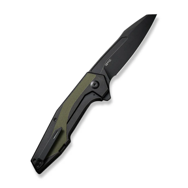 CIVIVI Hypersonic Flipper Knife Steel & G10 Handle (3.7"" 14C28N Blade) C22011-1