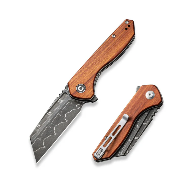 CIVIVI ExOne Flipper Knife Wood Handle