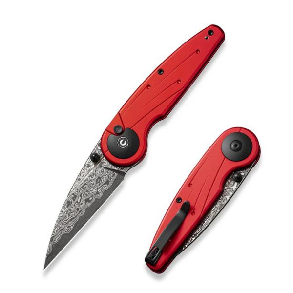 CIVIVI Starflare Thumb Stud & Button Lock Knife Aluminum Handle