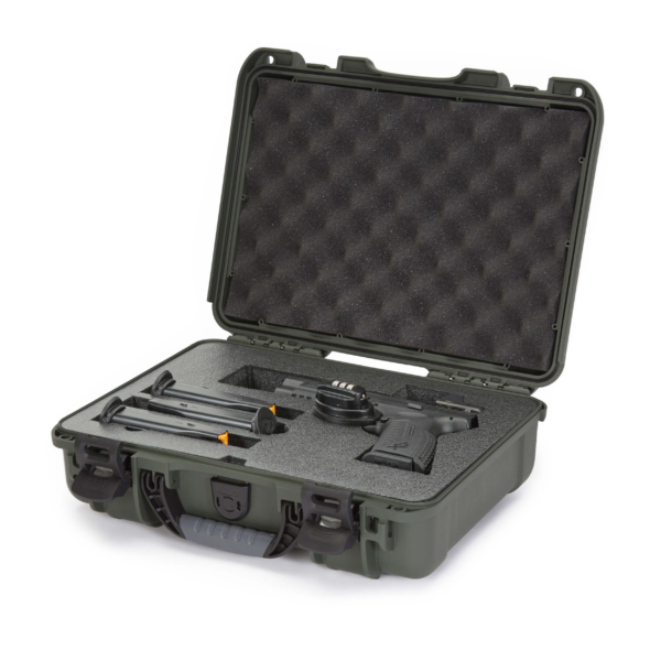 910 Nanuk Case w/foam (21312) for Pistol Optic Ready - Olive