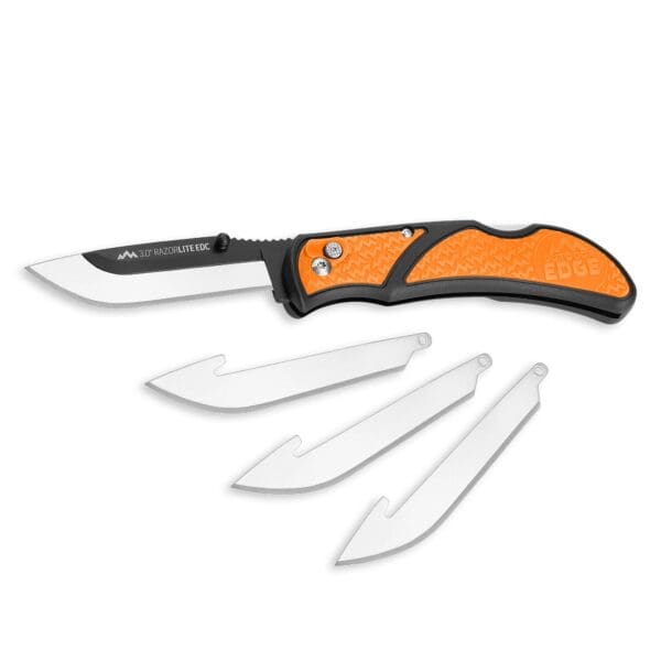 3.0 RAZOR-EDC LITE (Orange, 4-Blades)