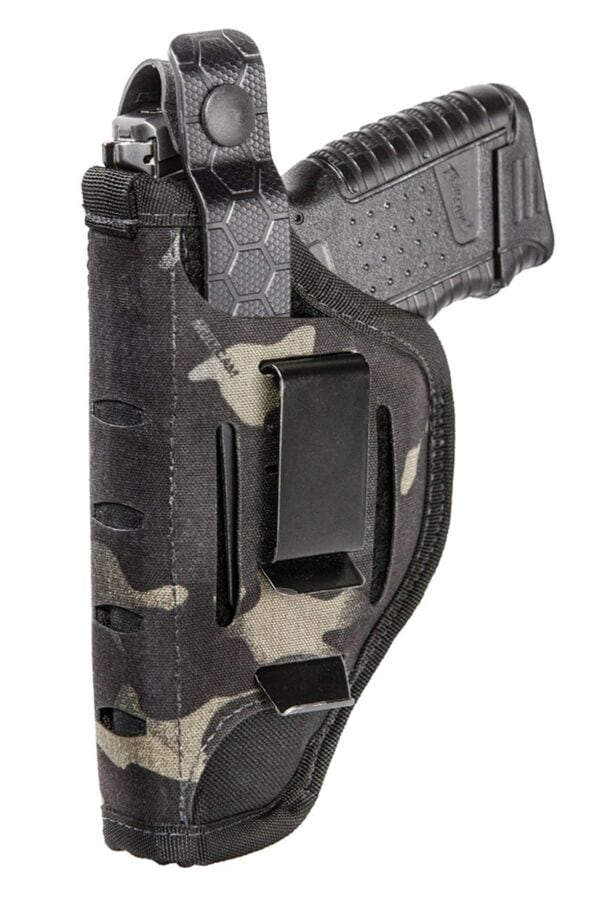 Nylon Outside the Pant Holster - Multicam Black - 3.25''-3.75'' Med/Lg Auto