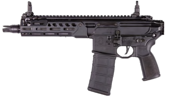 SIGMCX, 5.56 NATO, PISTOL, 9IN, BLK, SEM LE