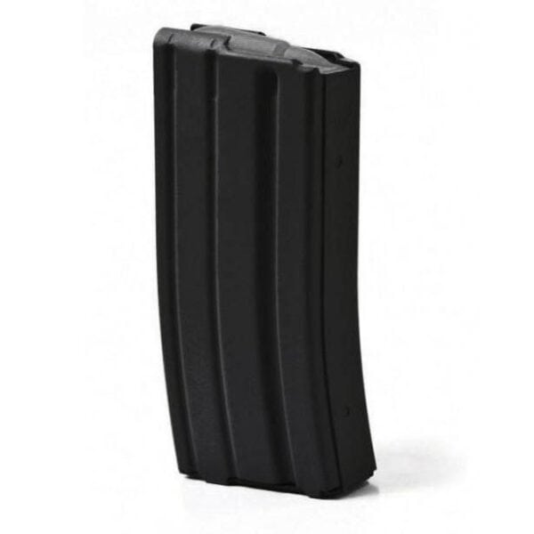 ASC AR-15 Magazine .223 Rem Black Aluminum with Orange Follower 20/rd