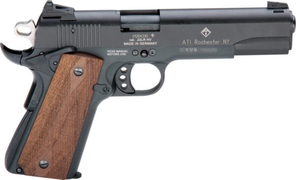 ATI GSG M1911 Handgun  .22 LR 10rd Magazine 5" Barrel Wood Grips Threaded Barrel