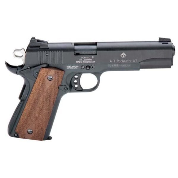 ATI GSG M1911 Handgun .22 LR 10rd Magazine 5" Barrel Wood Grip CA Compliant