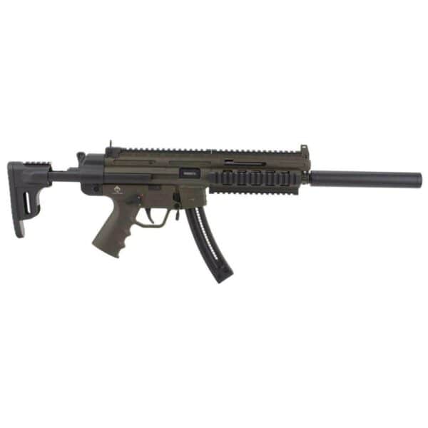 ATI German Sports Guns GSG-16 Carbine RIA Rifle .22 LR 22/rd Magazine 16.25" Barrel OD Green