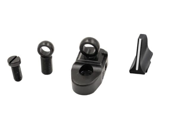 XS Sights Henry Ghost Ring Sight Set .357 Magnum Dovetail - Black Steel