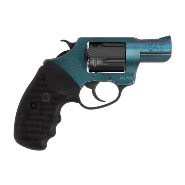 Charter Arms Undercover Chameleon .38 Spl 5rd Capacity 2" Barrel Blue-Green Frame Black Cylinder Full Grip