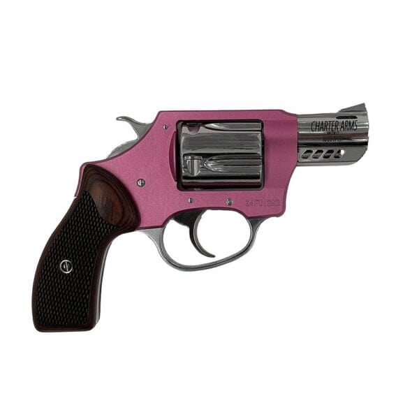 Charter Arms Coyote Series Leader of the Pack Pink Handgun .380 ACP 5rd Capacity 2'' Pink