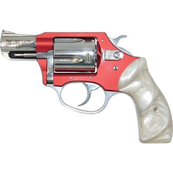 Charter Arms Chic Lady Handgun .38 Spl 5rd Capacity 2" Barrel Red Anodize Pearlite Grips