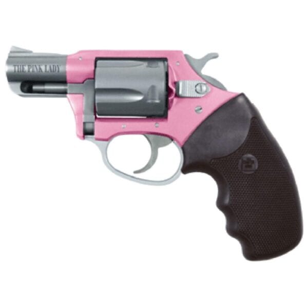 Charter Arms Pink Lady Handgun .38 Spl 5rd Capacity 2" Barrel Pink with Full Black Grip