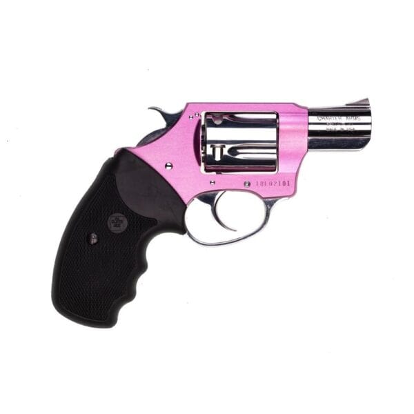 Charter arms Chic Lady Handgun .38 Spl 5rd Capacity 2" Barrel Pink with Black Compact Grip