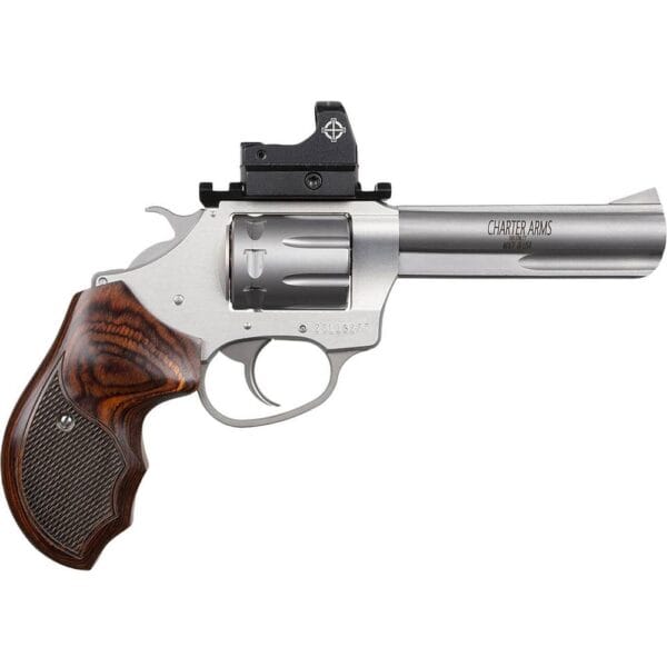 Charter Arms Target Pathfinder Handgun .22 LR 8rd Capacity 4.2" Barrel Black