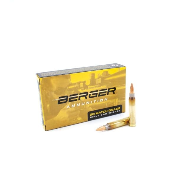 Berger Rifle Ammunition .223 Rem 73gr BT Target 2820 fps 20/ct