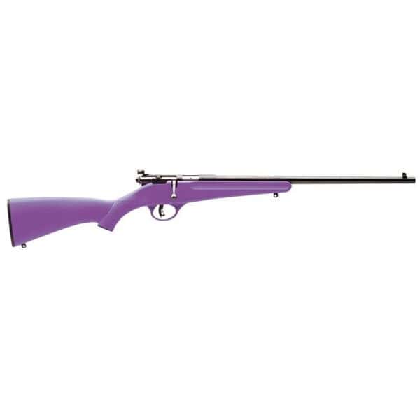 Savage Rascal Single Shot Rifle .22LR 1rd Capacity 16.125" Barrel Purple Stock