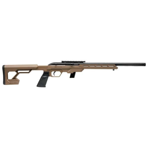 Savage Arms 64 Precision Rifle 22LR 20rd Magazine 16.5" Threaded Barrel FDE with Picatinny Rail