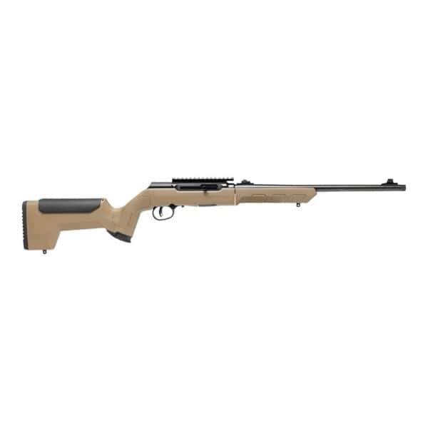 Savage Arms A22 Takedown Rifle .22 LR 10rd Magazine 18" 1/2x28 Threaded Barrel FDE