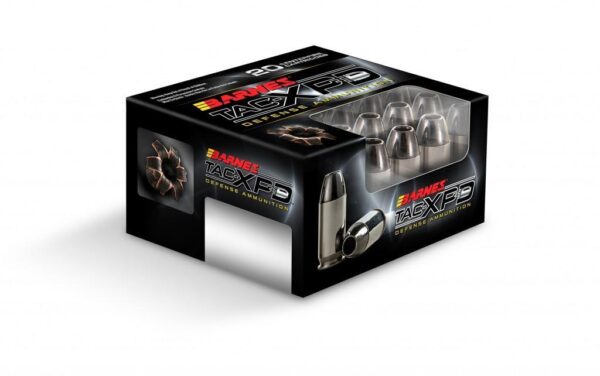 Barnes TAC-XPD Defense Handgun Ammunition .40 S&W 140 gr TAC-XP 1120 fps 20/box