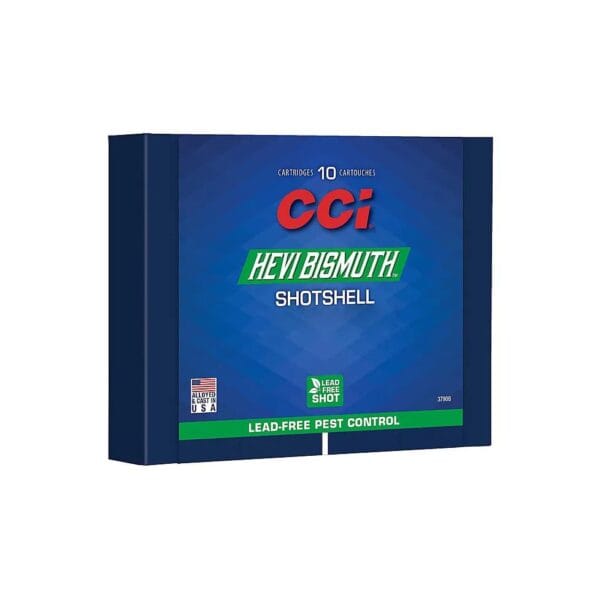 CCI Hevi Bismuth Centerfire Shotshell 357 Mag/38 Spl 80gr #8 1100 fps 10/ct