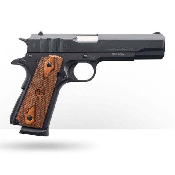 Chiappa Firearms 1911 Field Grade Handgun 9mm Luger 10/rd Magazine 5" Barrel Black with Walnut Grip