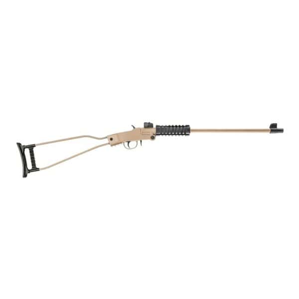 Chiappa LITTLE BADGER RIFLE CERAKOTE Desert Sand 16.5in BBL 1/2x28 Threaded