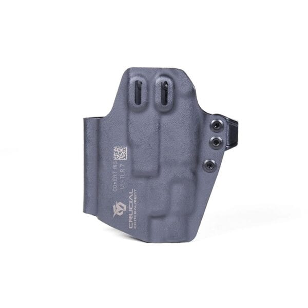 Crucial Concealment Covert IWB Holster Universal with TLR-7 Black Ambi