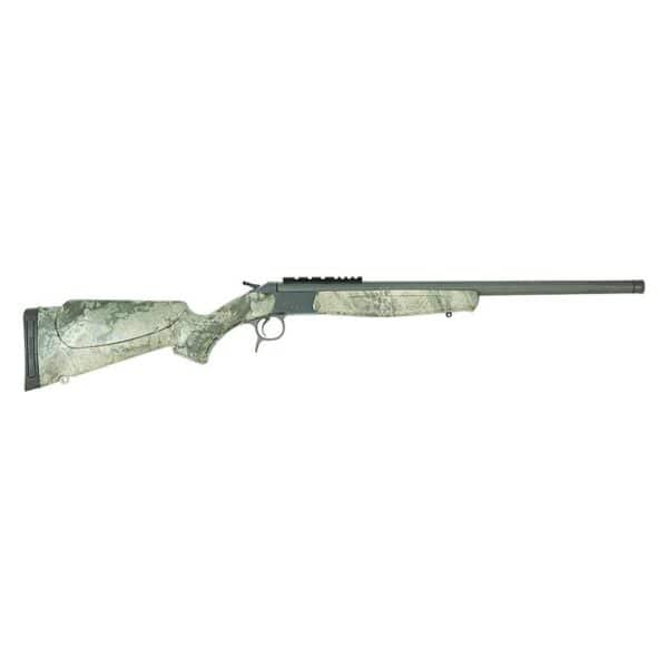 CVA Scout V2 TD Rifle .44 Rem Mag Single Shot 22" Threaded Gray Barrel Realtrees Rockslide Stock