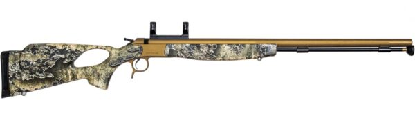 CVA Optima V2 Nitride Muzzleloader Rifle .50 Cal Magnum 28" Barrel Nitride/Cerakot Burnt Bronze - Realtree Excape