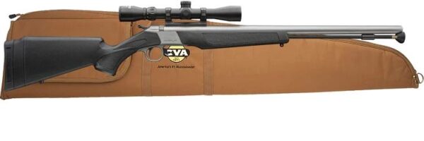 CVA Wolf V2 Muzzleloader SS/Black 50 Cal KonusShot 3-9x32