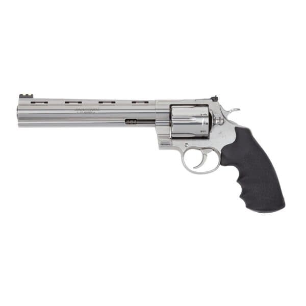 Colt Target Anaconda Handgun .44 Rem Mag 6rd Capacity 8" Barrel Stainless Steel Frame Hogue Rubber Grip