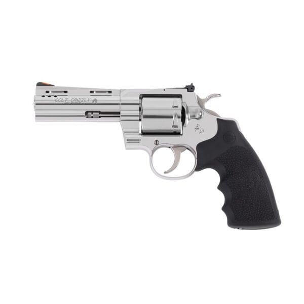 Colt Grizzly Handgun .357 Mag 6rd Capacity 4.25" Stainless with Black Rubber Grips