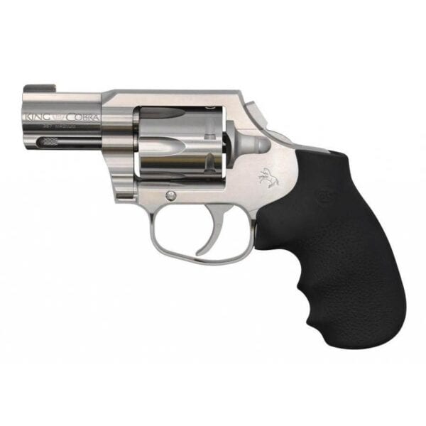 Colt King Cobra Carry DAO Handgun .357 Rem Mag 6rd Capacity 2" Barrel Stainless Finish Black Rubber Grips