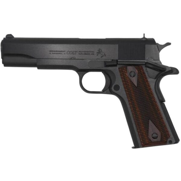 Colt Government Model Handgun .45 Auto 7rd Magazine 5" Barrel Blued Finish