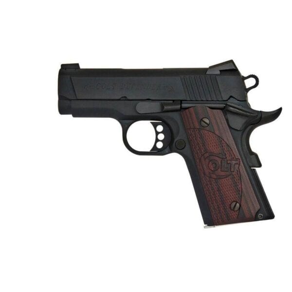 Colt Defender Handgun .45 Auto 7rd Magazine 3" Barrel AnodizeBlued Finish