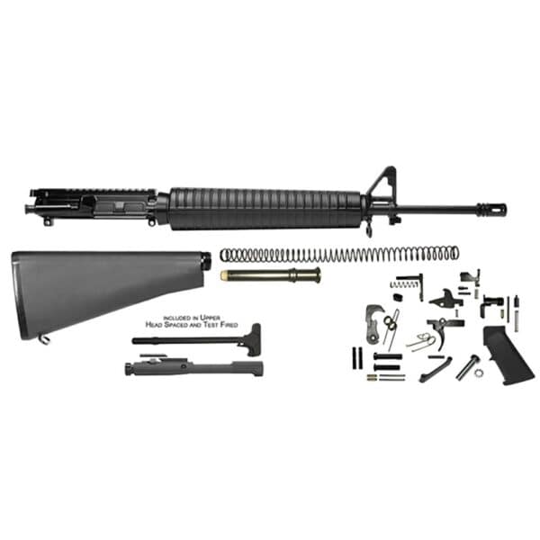 Del-Ton A2 20" AR-15 Lightweight Rifle Kit 1:9T (Complete Lower Parts Kit Included)