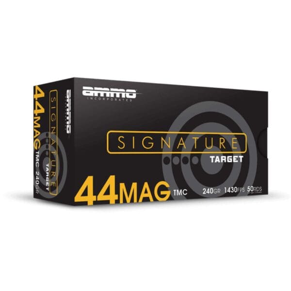 Ammo Inc Signature Handgun Ammunition .44 Rem Mag 240gr TMJ 1430 fps 50/ct