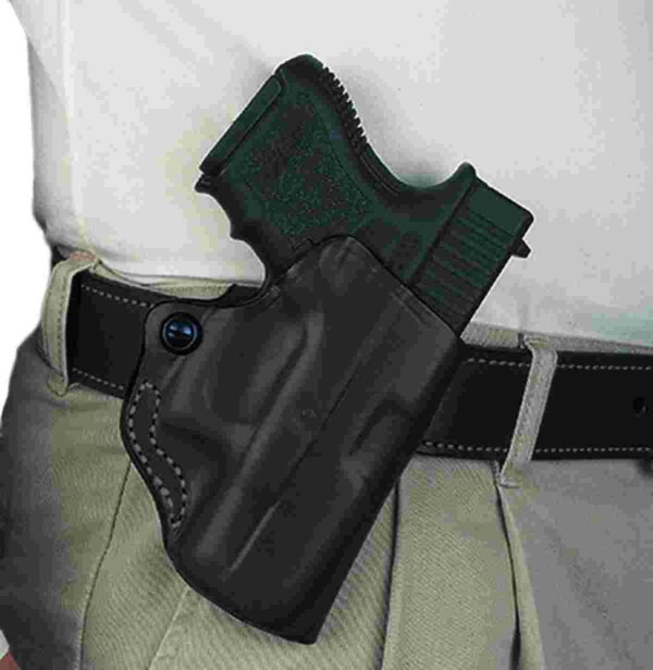 DeSantis Style 019 Mini Scabbard Glock 42 Black RH