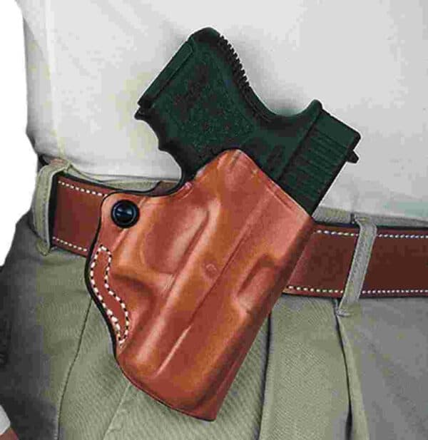 DeSantis Style 019 Mini Scabbard S&W J Frame Taurus 85 Tan RH