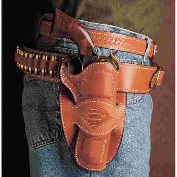 DeSantis Desperado Holster for Colt SAA 4.75" Tan RH