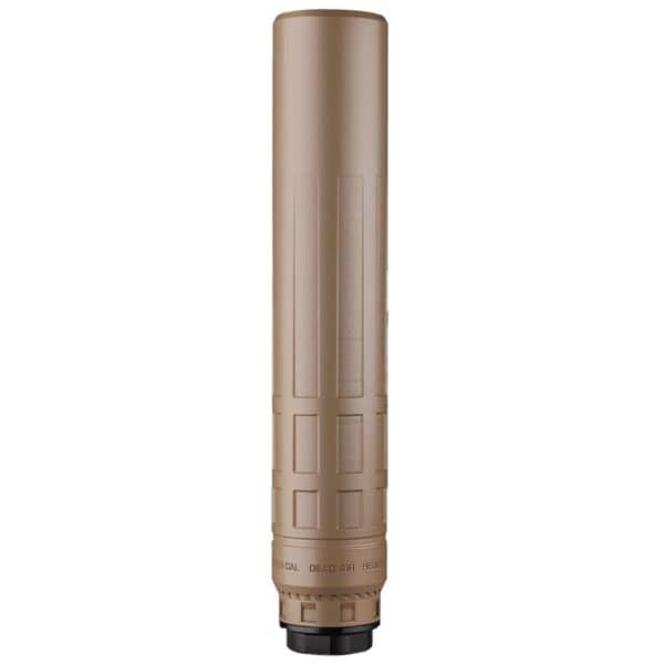 Dead Air Nomax 33 Silencer .33 Cal - FDE w/Xemax Adapter & 5/8-24 Muzzle Brake