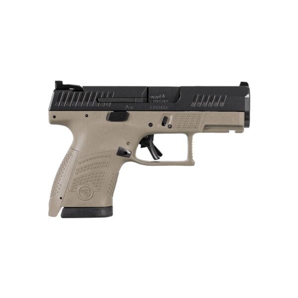 CZ P10 SubCompact Handgun 9mm Luger 12rd Magazine 3.5" Barrel FDE Fixed Sights