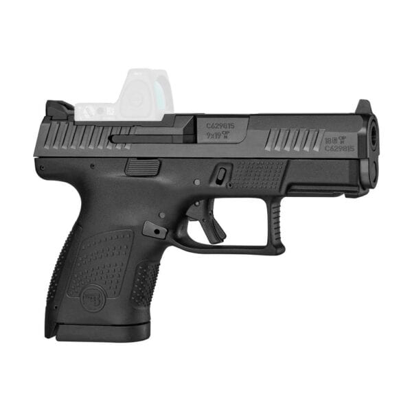 CZ USA P-10 S Handgun 9mm Luger 12rd Magazine 3.5" Barrel Black Optic Ready Fixed Sights