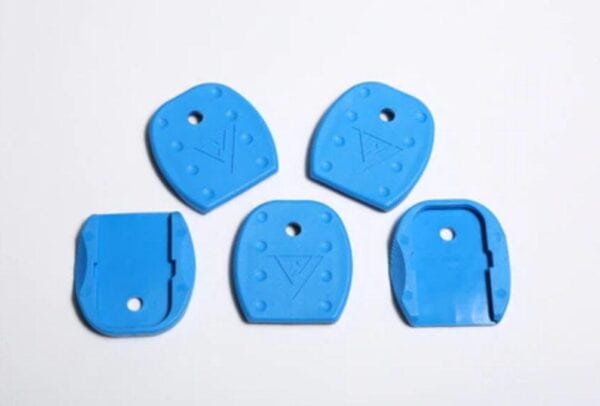 TangoDown Vickers Tactical Magazine Floor Plates for Glock 5pk Blue