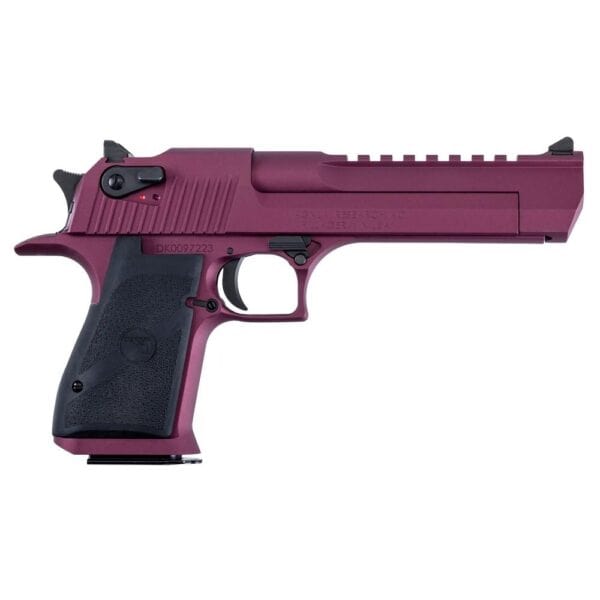 Magnum Research Desert Eagle Mark XIX Handgun .44 Rem Mag 7rd Magazine 6" Barrel Black Cherry with Black Grips