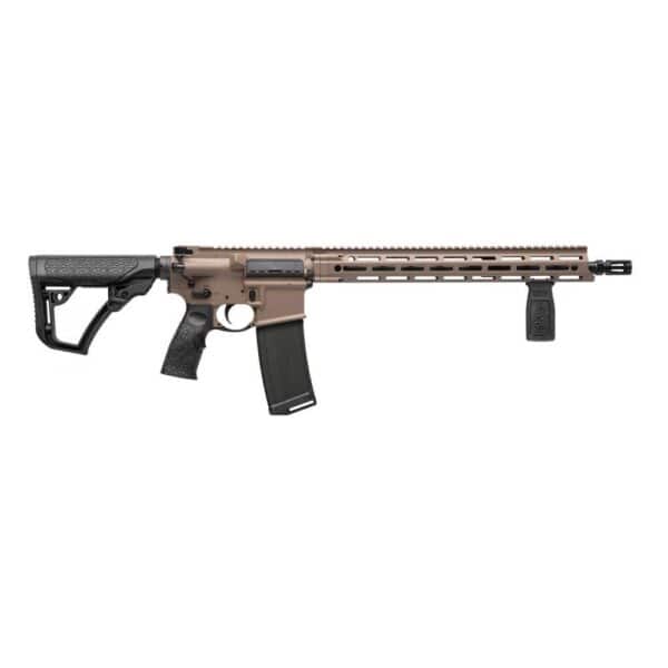 Daniel Defense DDM4 V7 Rifle 5.56mm 32rd Magazine 16" Barrel FDE Cerakote 6 Position Stock